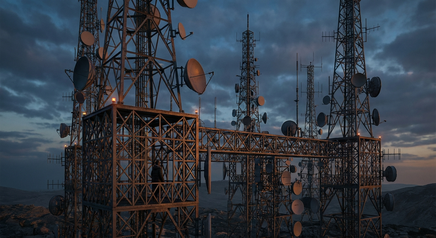 A fortress made of signal towers — beautiful but isolating